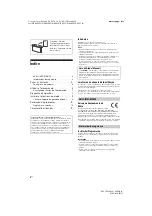 Предварительный просмотр 64 страницы Sony Bravia  KDL-43WG6 Series Reference Manual