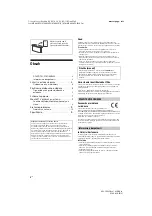 Предварительный просмотр 162 страницы Sony Bravia  KDL-43WG6 Series Reference Manual