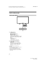 Предварительный просмотр 164 страницы Sony Bravia  KDL-43WG6 Series Reference Manual