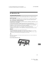 Предварительный просмотр 181 страницы Sony Bravia  KDL-43WG6 Series Reference Manual