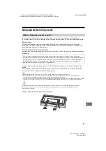 Предварительный просмотр 193 страницы Sony Bravia  KDL-43WG6 Series Reference Manual