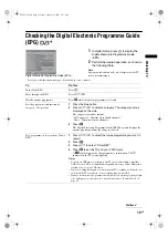 Preview for 15 page of Sony BRAVIA KDL-46V2500 Operating Instructions Manual