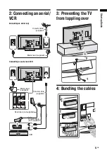 Предварительный просмотр 5 страницы Sony Bravia KDL-46X2000 Operating Instructions Manual