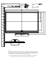 Sony BRAVIA KDL-46Z4100 Dimensions предпросмотр