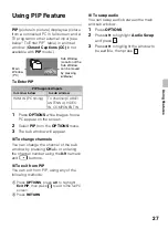 Preview for 27 page of Sony BRAVIA KDL-50R450A Operating Instructions Manual