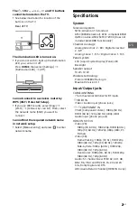 Preview for 21 page of Sony BRAVIA KDL-50W800C Reference Manual