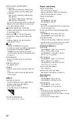 Preview for 22 page of Sony BRAVIA KDL-50W800C Reference Manual