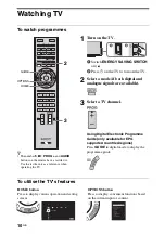 Preview for 10 page of Sony BRAVIA KDL-52NX800 Operating Instructions Manual