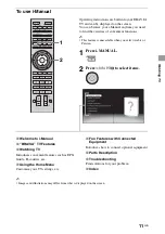 Preview for 11 page of Sony BRAVIA KDL-52NX800 Operating Instructions Manual