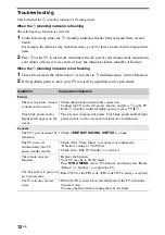 Preview for 12 page of Sony BRAVIA KDL-52NX800 Operating Instructions Manual