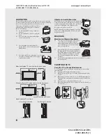 Предварительный просмотр 6 страницы Sony BRAVIA KDL-52XBR2 Operating Instructions Manual