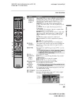 Предварительный просмотр 23 страницы Sony BRAVIA KDL-52XBR2 Operating Instructions Manual