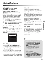 Preview for 23 page of Sony Bravia KDL-55BX520 Operating Instructions Manual