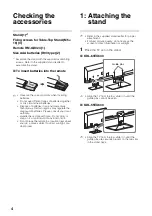 Предварительный просмотр 4 страницы Sony Bravia KDL-55EX630 Operating Instructions Manual