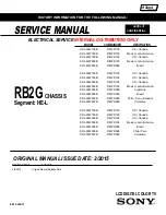 Sony Bravia KDL-55W790B Service Manual preview