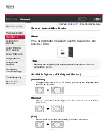 Preview for 69 page of Sony BRAVIA KDL-55W900A I-Manual