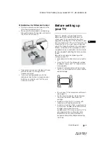 Предварительный просмотр 9 страницы Sony Bravia KDL-55W950B Operating Instructions Manual