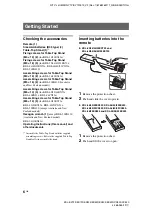 Preview for 6 page of Sony BRAVIA KDL-60EX720 Operating Instructions Manual