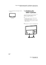 Предварительный просмотр 10 страницы Sony Bravia KDL-60W610B Operating Instructions /Setup Manual