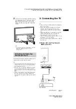 Предварительный просмотр 11 страницы Sony Bravia KDL-60W610B Operating Instructions /Setup Manual