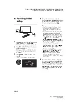 Предварительный просмотр 20 страницы Sony Bravia KDL-60W610B Operating Instructions /Setup Manual