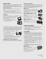 Preview for 7 page of Sony BRAVIA KDL-70XBR3 Operating Instructions Manual