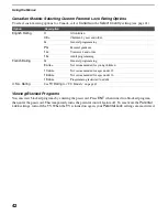 Preview for 42 page of Sony BRAVIA KDL-70XBR3 Operating Instructions Manual