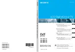 Sony BRAVIA KDL-S40A11E Operating Instructions Manual preview