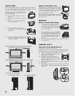 Preview for 6 page of Sony Bravia KDL-V32XBR2 Operating Instructions Manual