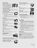 Preview for 7 page of Sony Bravia KDL-V32XBR2 Operating Instructions Manual