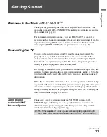 Preview for 11 page of Sony Bravia KDL-V32XBR2 Operating Instructions Manual