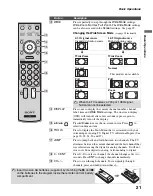 Предварительный просмотр 21 страницы Sony Bravia KDL-V32XBR2 Operating Instructions Manual