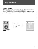 Preview for 23 page of Sony Bravia KDL-V32XBR2 Operating Instructions Manual