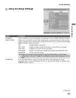 Preview for 31 page of Sony Bravia KDL-V32XBR2 Operating Instructions Manual