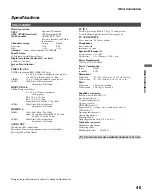 Preview for 45 page of Sony Bravia KDL-V32XBR2 Operating Instructions Manual