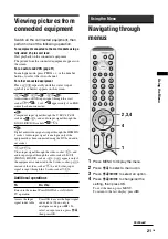 Preview for 21 page of Sony BRAVIA KDL-V40A11E Operating Instructions Manual