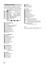 Preview for 22 page of Sony BRAVIA KDL-V40A11E Operating Instructions Manual