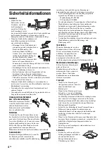 Предварительный просмотр 50 страницы Sony BRAVIA KDL-W40A11E Operating Instructions Manual