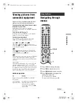 Preview for 19 page of Sony Bravia KDL-W40A12U Operating Instructions Manual