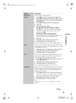 Preview for 31 page of Sony Bravia KDL-W40A12U Operating Instructions Manual