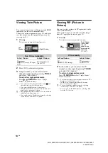 Предварительный просмотр 14 страницы Sony Bravia KLV-22BX300 Operating Instructions Manual