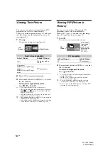 Предварительный просмотр 14 страницы Sony Bravia KLV-22T550A User Manual