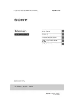 Предварительный просмотр 1 страницы Sony Bravia KLV-32R302C Operating Instructions Manual