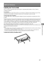 Предварительный просмотр 23 страницы Sony Bravia KLV-32R302F Operating Instructions Manual