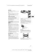 Предварительный просмотр 3 страницы Sony BRAVIA KLV-32R422E Operating Instructions Manual