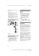 Предварительный просмотр 12 страницы Sony BRAVIA KLV-32R422E Operating Instructions Manual