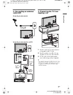 Предварительный просмотр 5 страницы Sony BRAVIA KLV-32W550A Operating Instructions Manual