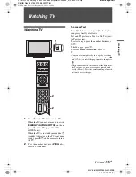 Предварительный просмотр 15 страницы Sony BRAVIA KLV-32W550A Operating Instructions Manual