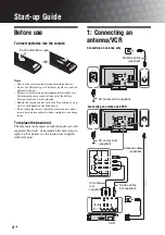 Preview for 4 page of Sony Bravia KLV-40X200A Operating Instructions Manual