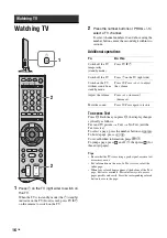 Preview for 16 page of Sony Bravia KLV-40X200A Operating Instructions Manual